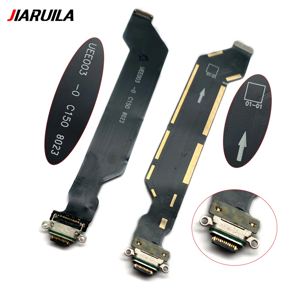 10Pcs，USB Port Charger Dock Connector Charging Board Flex Cable For Oneplus 9 Pro 9R 9RT 10 10R 11