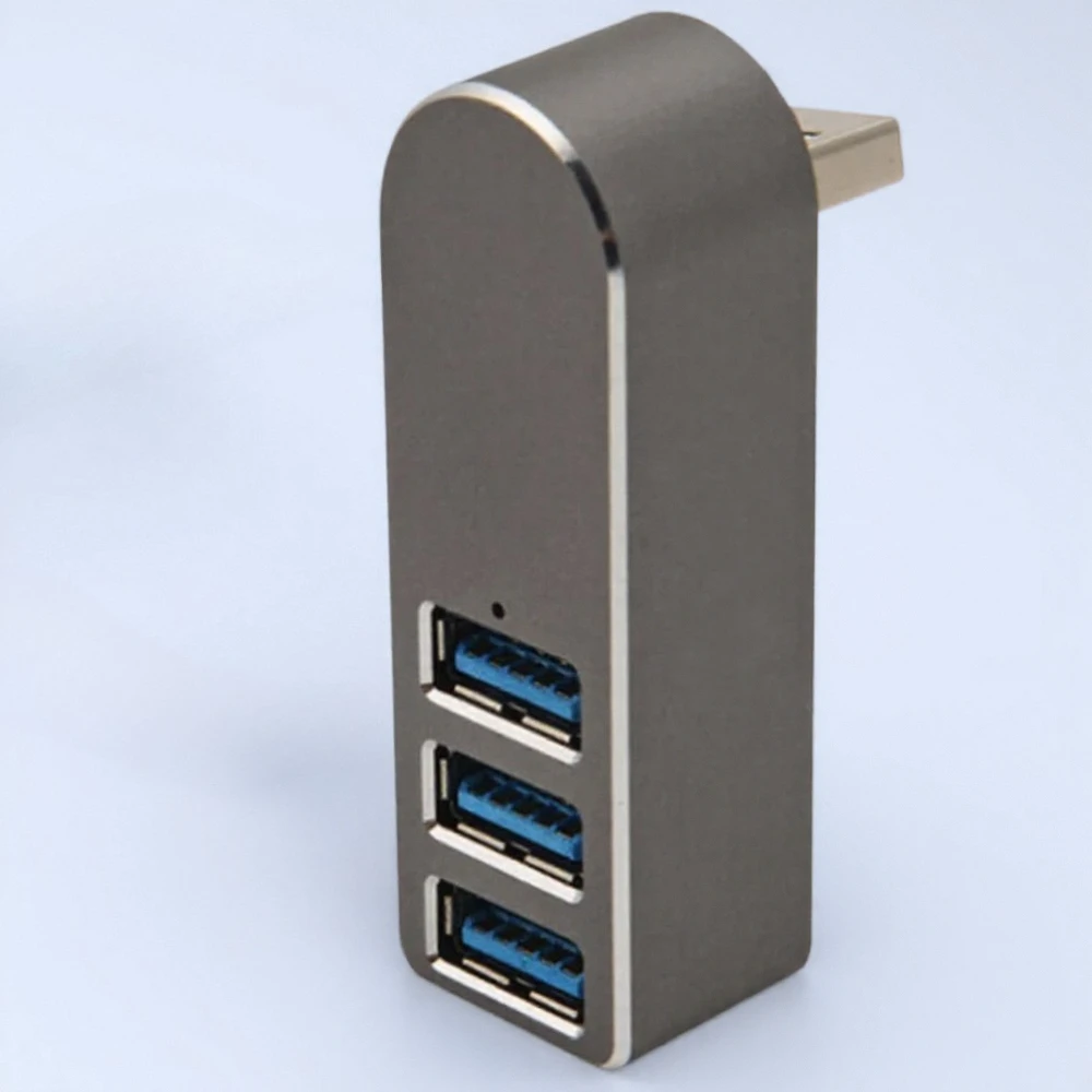 

Алюминиевый сплав, 3-портовый концентратор USB 30, высокоскоростной мини-разветвитель для ПК, ноутбука, U-диска, устройство чтения карт, мобильного телефона