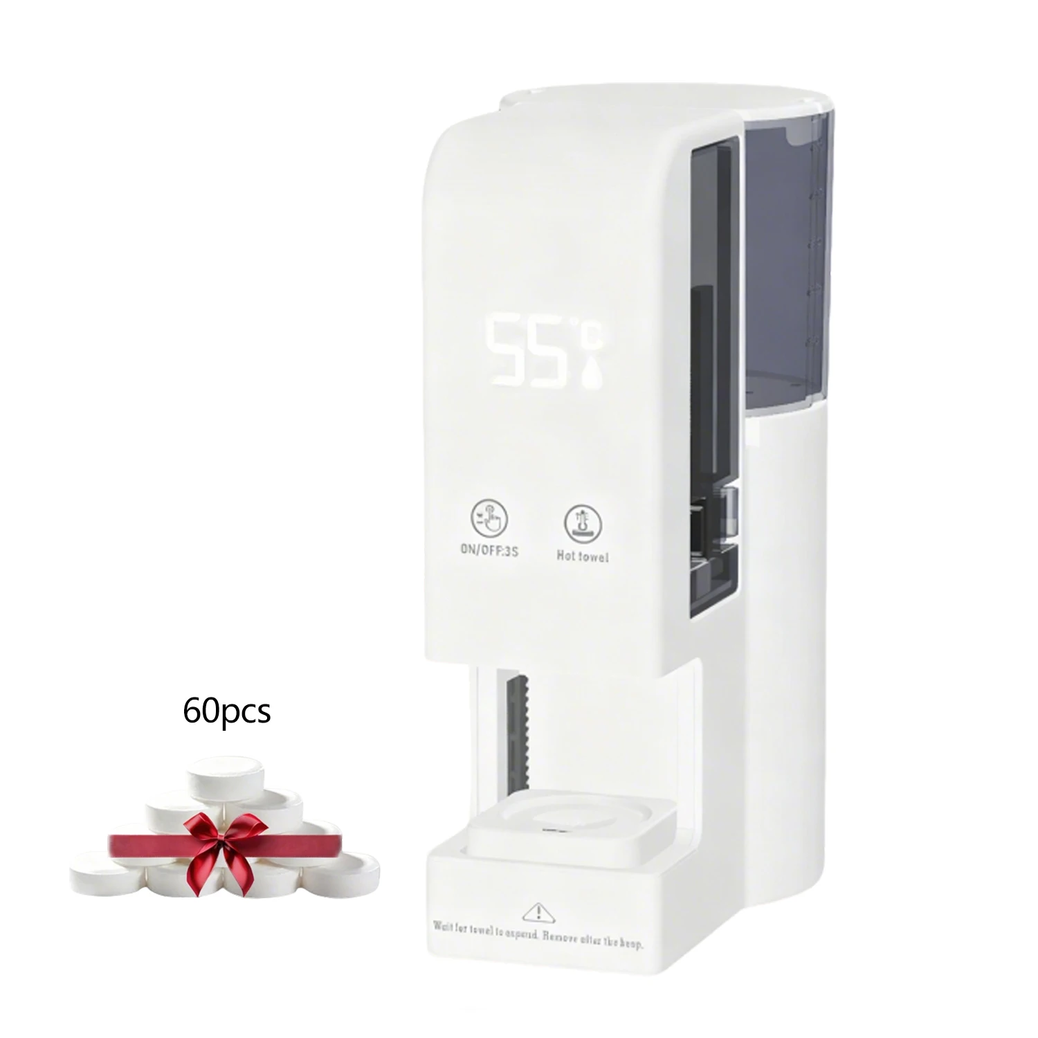 Hot Face Towel Warmer Machine Dispenser
