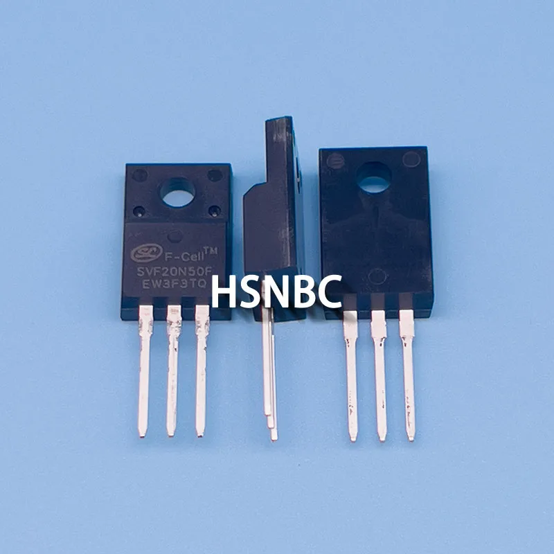 10Pcs/Lot SVF20N50F 20N50 SVF20N50 TO-220F 500V 20A MOSFET N-channel Power Transistor 100% New Original