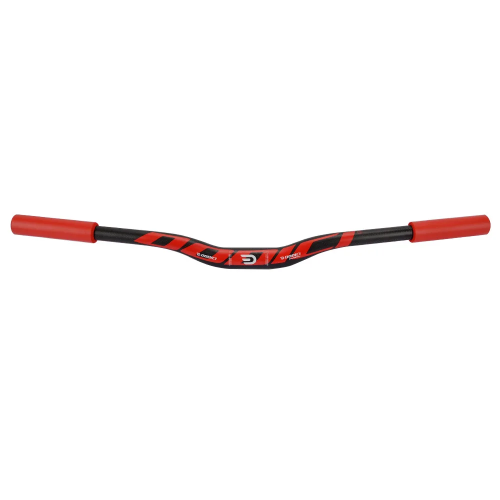 DODICI Carbon Handlebar MTB Handlebar Flat Or Rise Handlebar 31.8*690/720/740mm Matt Bicycle Handlebars Mountain Bike Accessorie