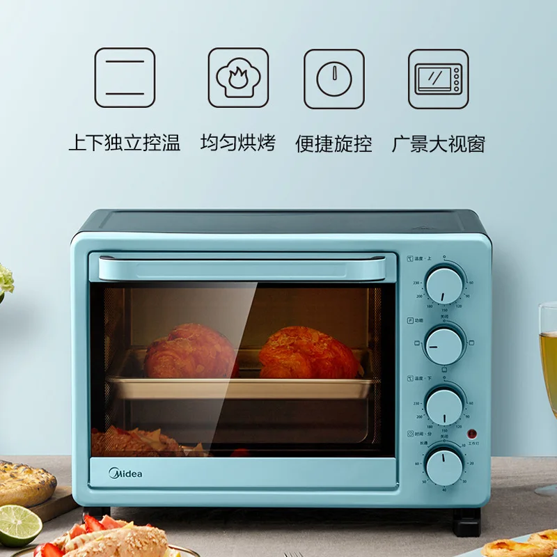 Household baking electric oven multifunctional fully automatic cake 25 liter large capacity