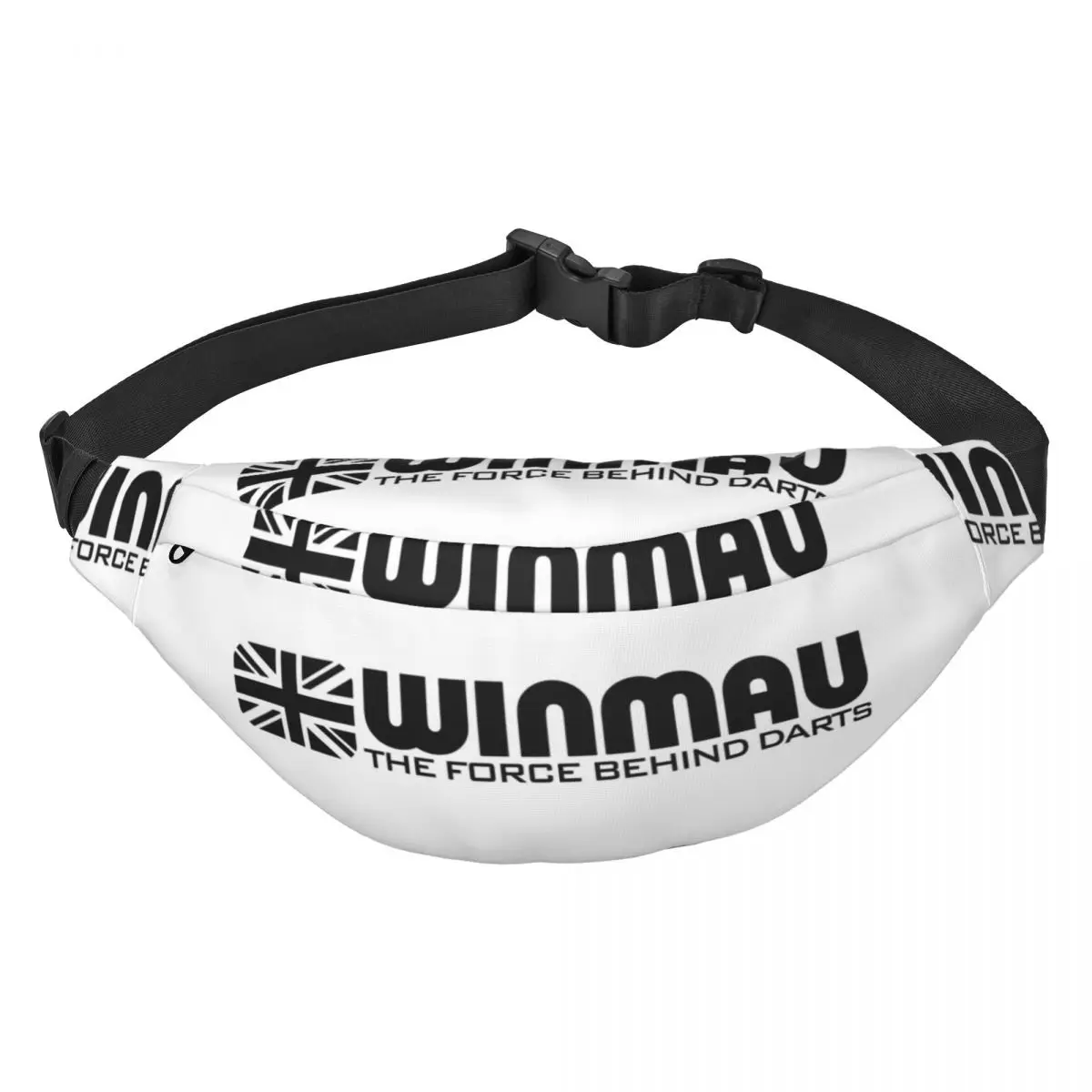 Custom Winmaus Dart Board Fanny Pack Men Women Sling Crossbody Waist Bag for Running Phone Money Pouch