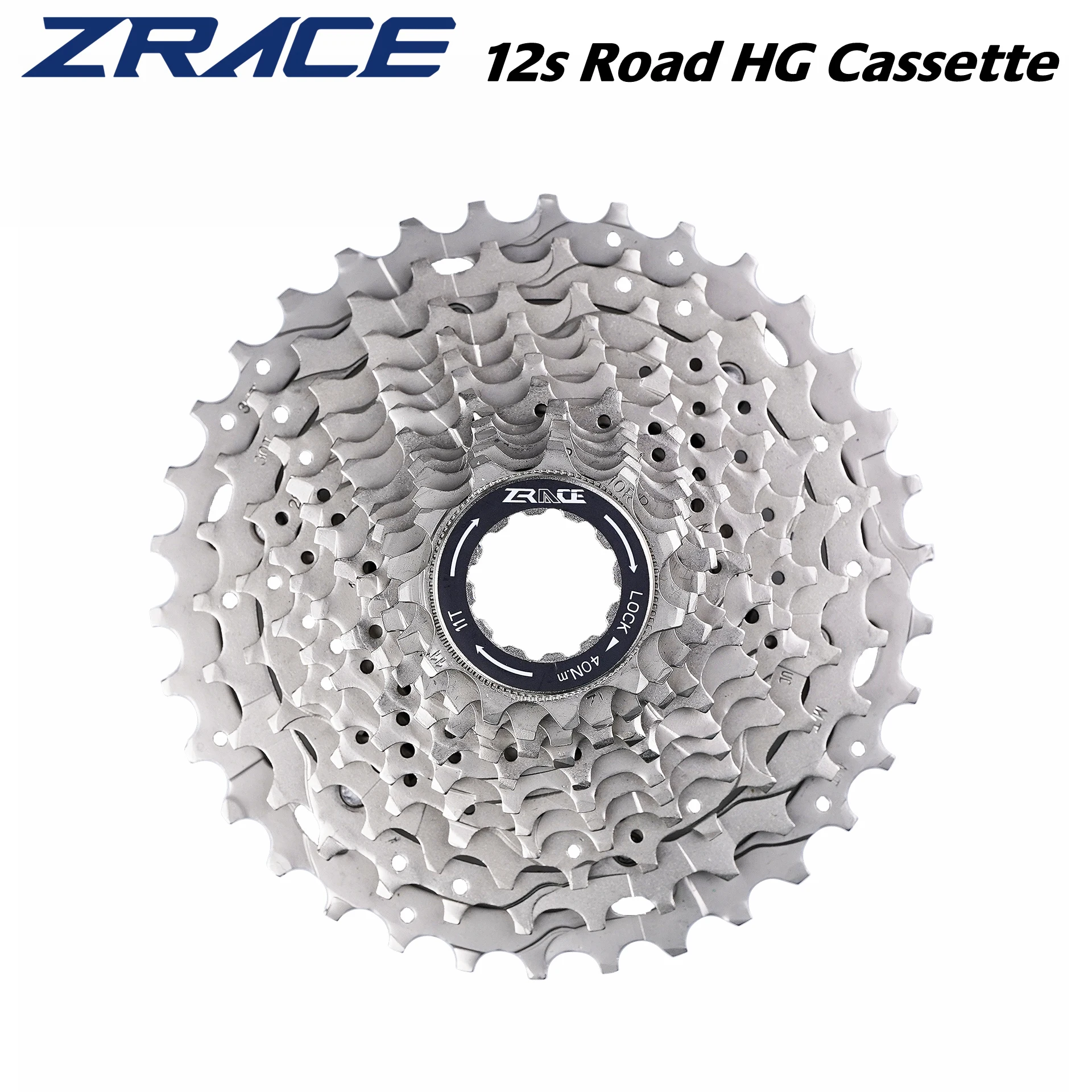

ZRACE 12S Cassette 12 Speed Road Bike Cassette, 11-30T, 11-34T