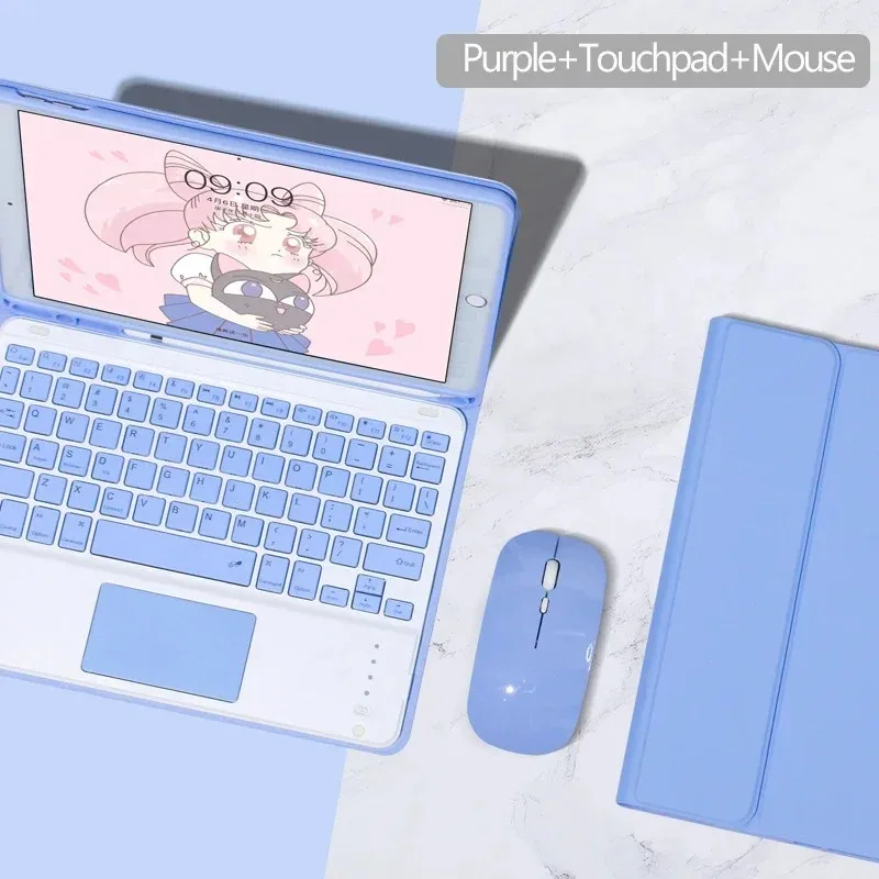 

Magnetic Keyboard Case for iPad Air 6 5 4 2024 Pro 11 Case Bluetooth Keyboard for iPad 11th 10th Air 3 10.5 10.2 8 9th Cover