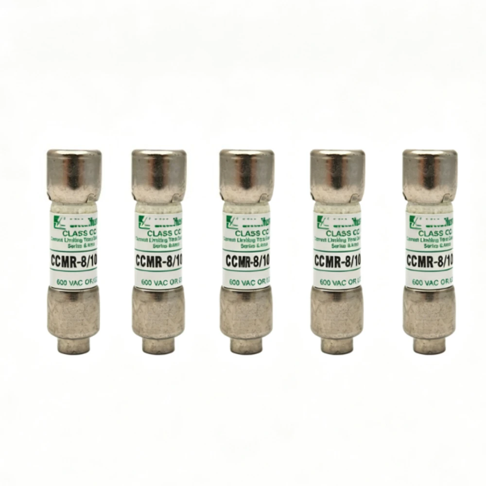 10PCS OEM CCMR‑8/10 Class CC Time‑Delay Fuse 0.8A 600VAC Ferrule Fuse for Motor Circuit Protection