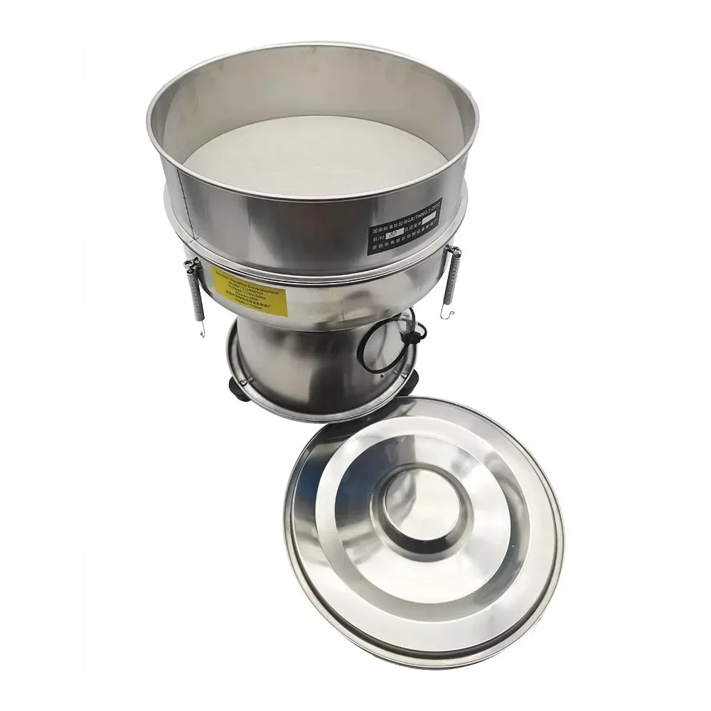 110/220V Vibrating Electrical Machine Sieve Powder Particle Sieve YCHH0301 Stainless Steel Chinese Medicine Sieve Machine 1PC