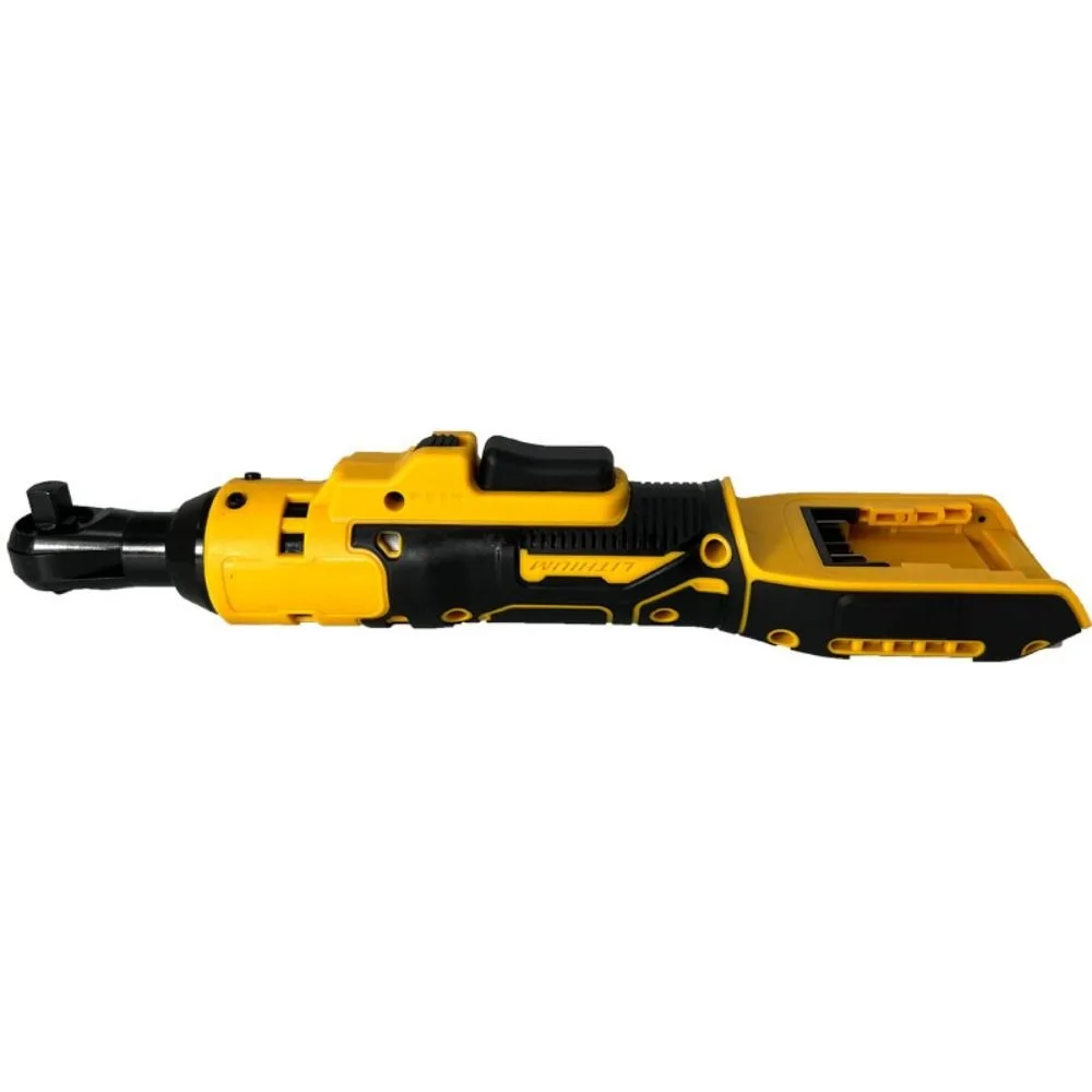 3/8Inch Ratchet Wrench Upgraded Extended Head Electric Driver Right Angle Wrench Professional Cordless Electric Spanner