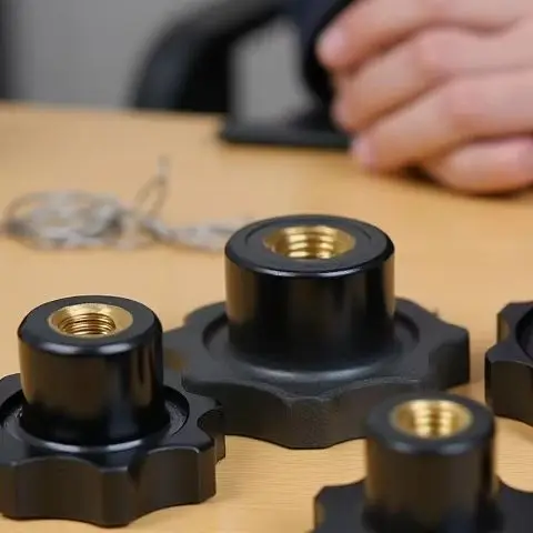 1 قطعة مقبض مثمنة مكافحة ساكنة PF النحاس القطر الاسمي (م) 6 مللي متر 8 مللي متر 10 مللي متر 12 مللي متر DBSE ستار مثمنة المقبض #1