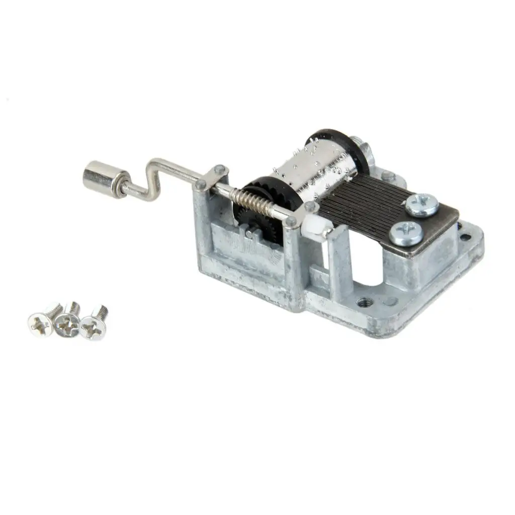 Musical Mechanism Movement Music Hand Crank -Choice of 11 Note