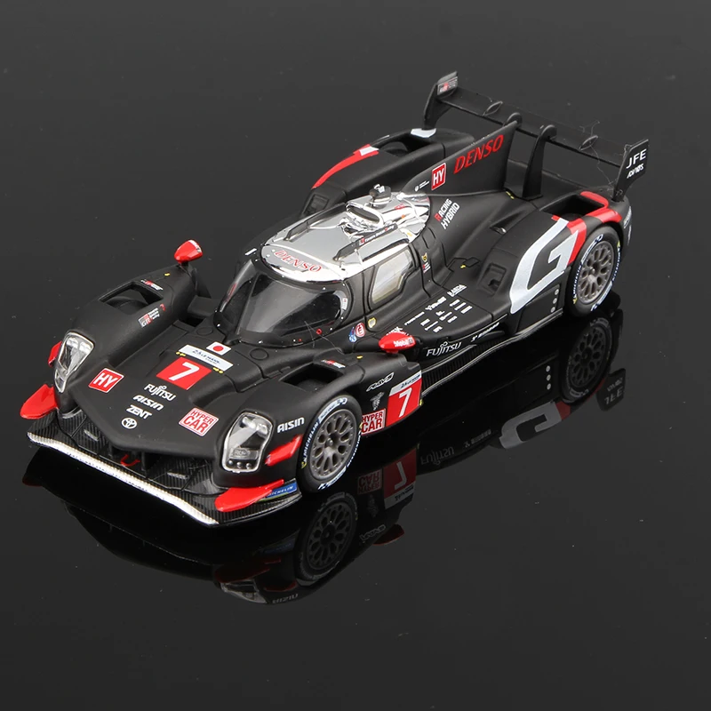 Bburago 1:43 Toyota GR010 Hybrid 2024 7 # Modellauto aus Legierung, Druckguss-Fahrzeuge, Rennwagen, Sammlerstück, Dekorationsobjekt – Detail 6