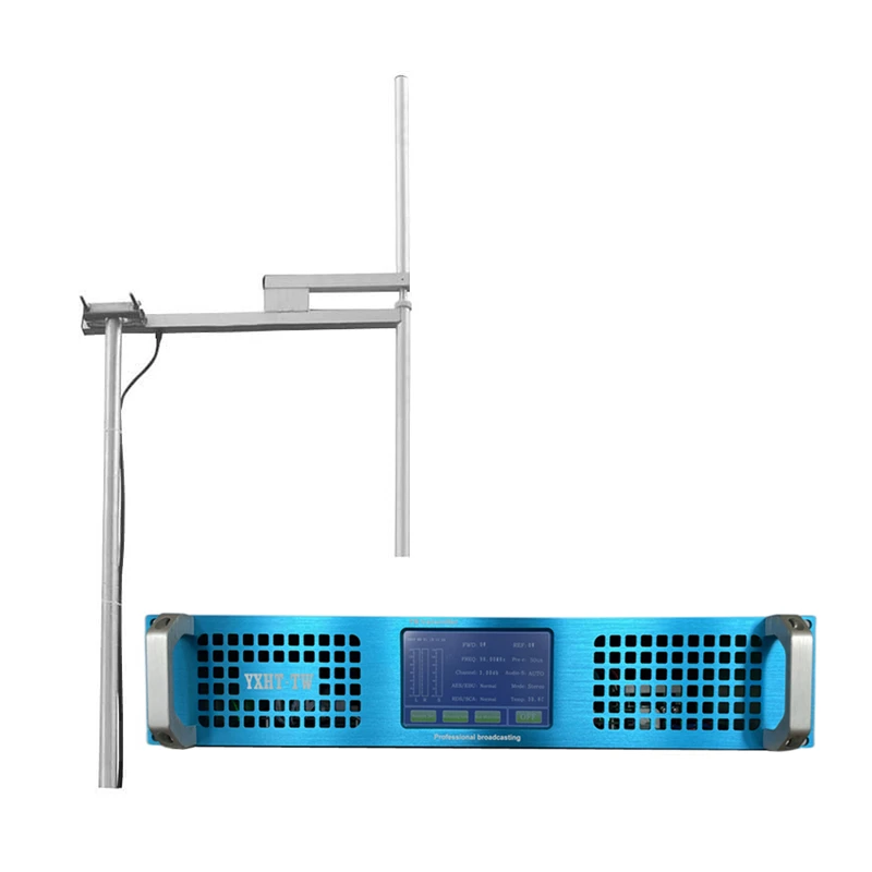 

Digital Broadcasting Equipment 500w 1000 Watt FM Transmitter with Antenna for Radio Station