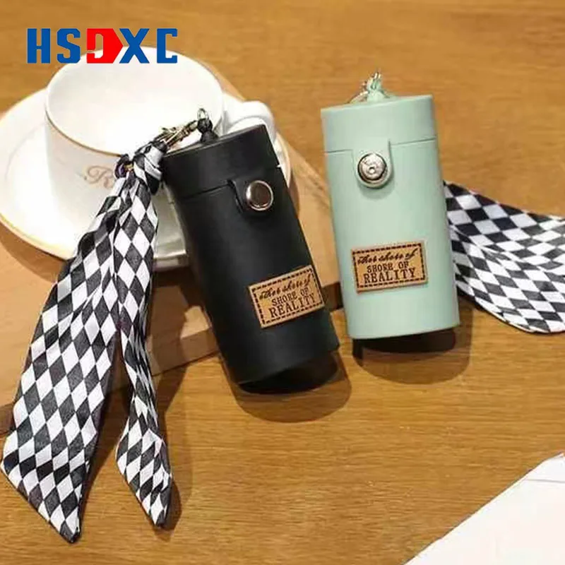 Lipstick Box Portable Internet celebrity mini lipstick bag silk scarf key chain jewelry pendant jelly gift wrap decoration