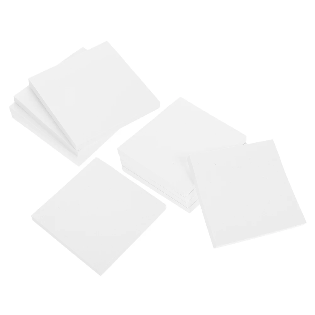 

10PCS Adhesive Notepads Note Book Blank Layout Memo Pads School Office Supplies College Desk Study Teacher Japanese