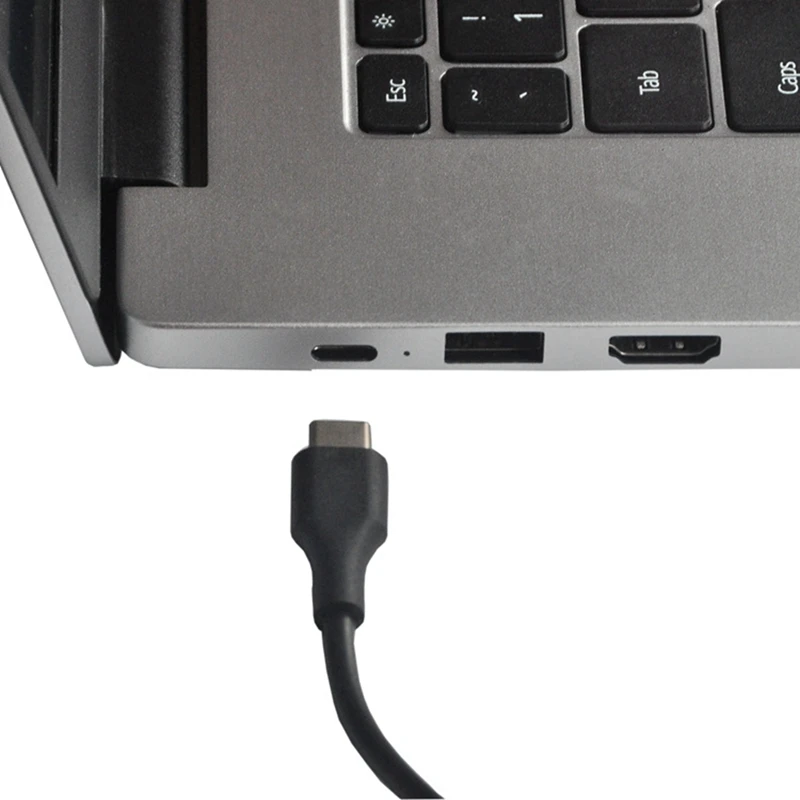 DC Power Adapter Converter Square To USB Type C Jack Converter For Lenovo Laptop Charger