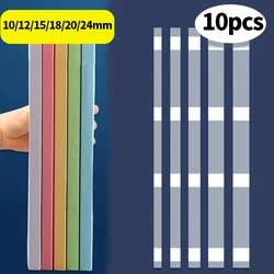 10PCS 10-24mm Hot Melt Binding Tape Film Glue Adhesive DIY Thermal Book Report Document Cover Flat Sticker Seal Office Supplies