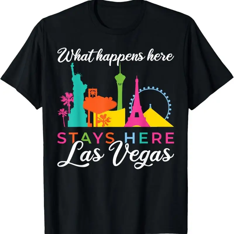 

Футболка What Happens Here остаются в Лас-Вегасе