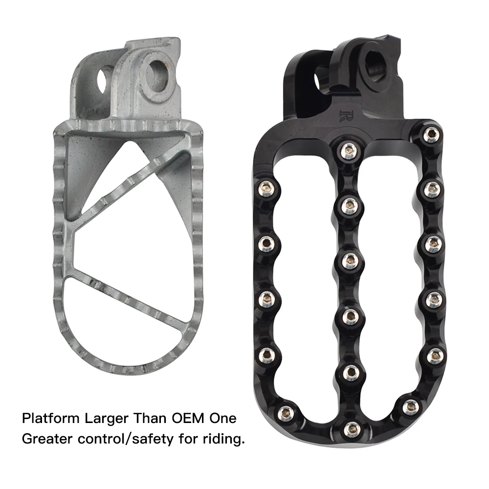 Für KTM 790 890 Adventure/R 2019–2025 Fußrasten Fußstützen 1050 Adventure 1090 Adventure R 1190 Adventure/R 1290 Super Adv R S T – Detail 2