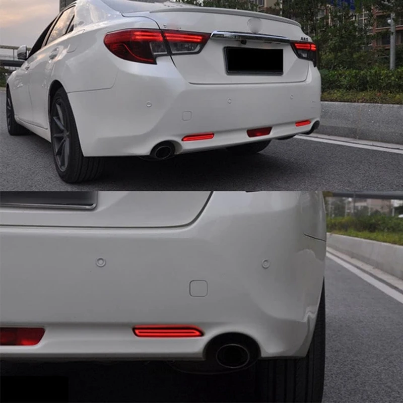 LED ด้านหลังกันชน Reflectors ไฟเบรคสําหรับ Toyota RAV4 Camry Sienna Matrix Venza Avalon