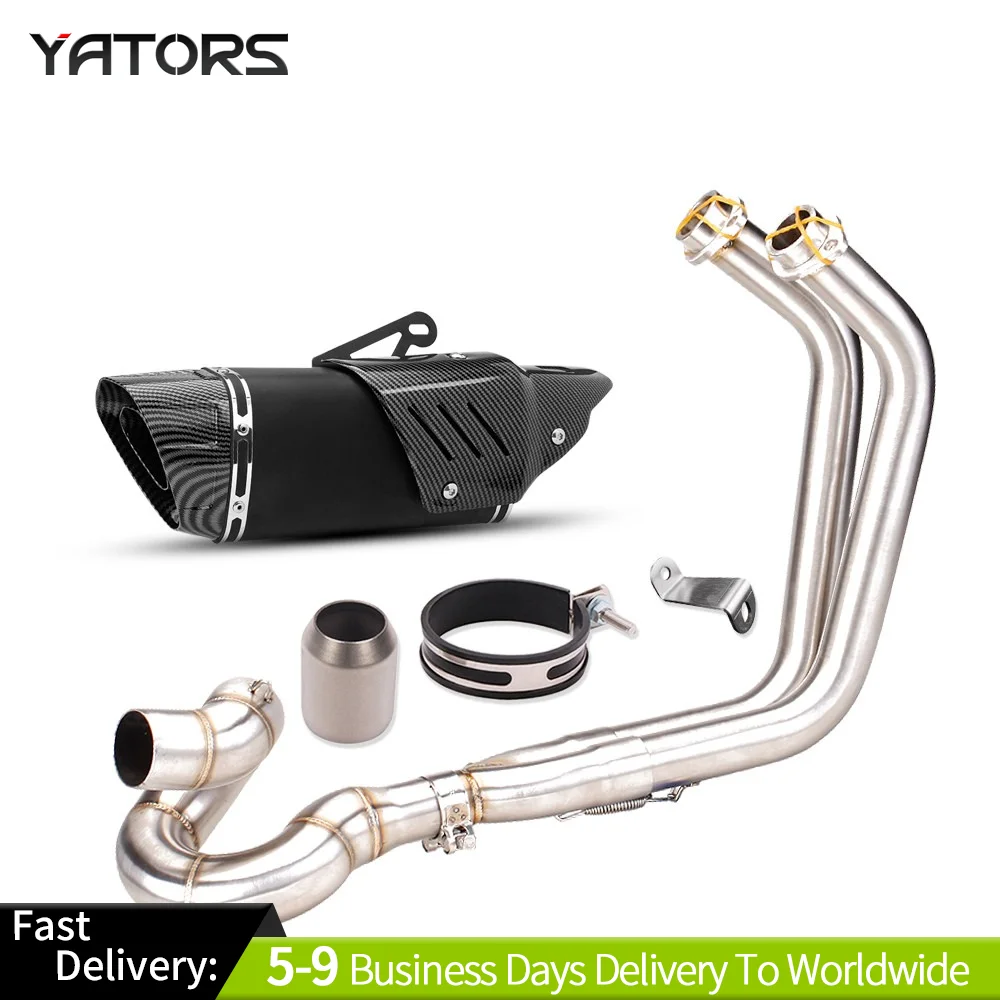 

Exhausts Pipes Exhaust Header Pipe Muffler System For Kawasaki Ninja 650 Z650 ER6N ER6F 2012-23 Exhaust Systems