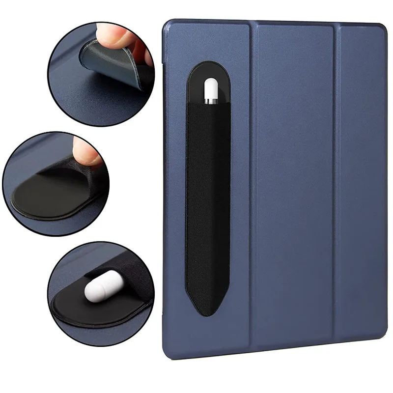 Universal Sticky Stylus Holder for Apple IPad IPencil 2 1 Self Adhesive Sleeve Attached Pouch Bag Sleeve Pencil Holder view 5