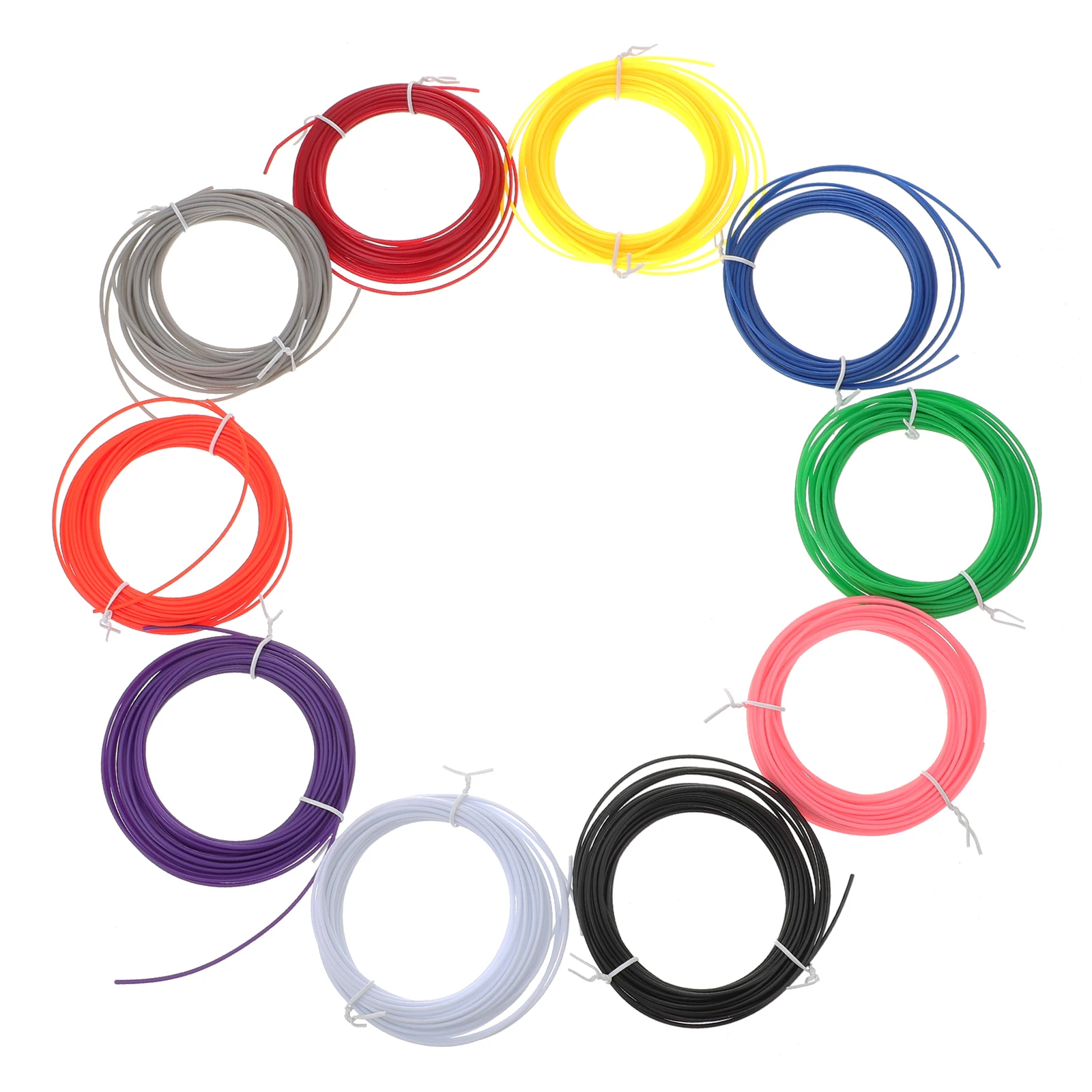 

10pcs Filament Universal Compatible Plastic Filament Supplies For Pen Bright Color Smooth Glossy Printing High Success