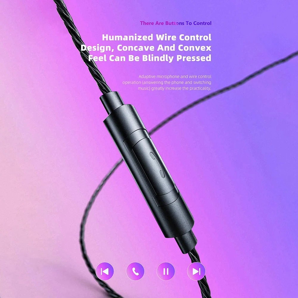 

M86K QKZ AK6 Pro Pro 1DD Dynamic Earphones HIFI Earbuds in Ear Monitor Sport Noise Cancelling Headset ZST A