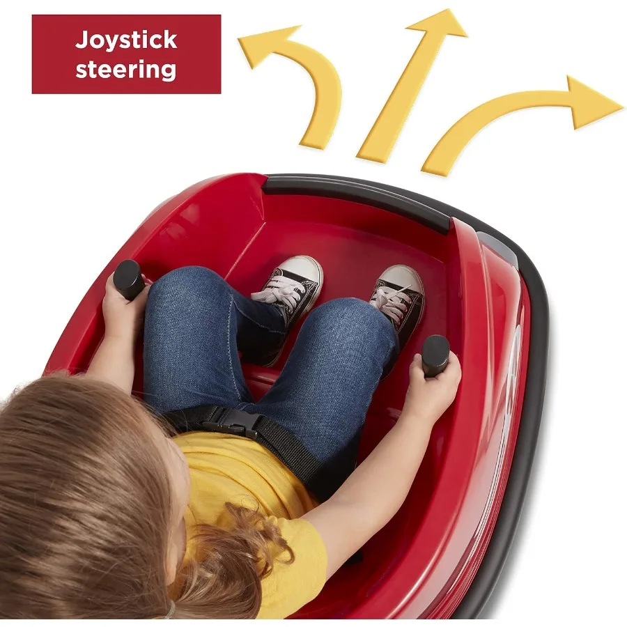 6Vバッテリー駆動のバンパーカー、リモコン付き電動乗用玩具、1.5歳以上のお子様向け