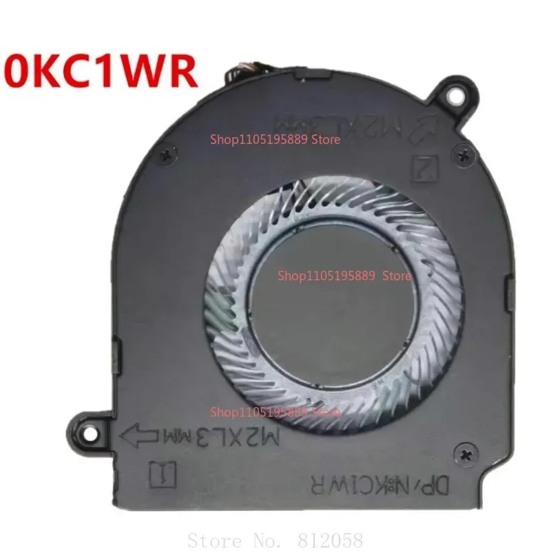 Original CPU GPU Cooler Fan for DELL Latitude 13 5300 5310 2-in-1 Laptop Fan 0KC1WR 0K6X87