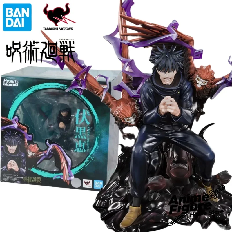 

100% оригинал в наличии Bandai Figuarts ZERO Jujutsu Kaisen Fushiguro Megumi аниме персонаж игрушка модель украшения коллекция подарки