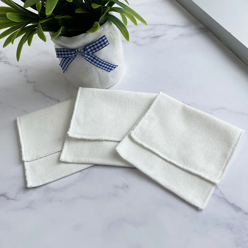 مغلف رفرف حقيبة القطن هدية الحقيبة للأعمال الحلوى التعبئة والتغليف مجوهرات الزفاف ماكياج المنظم عيد ميلاد لصالح أكياس غطاء غبار #5