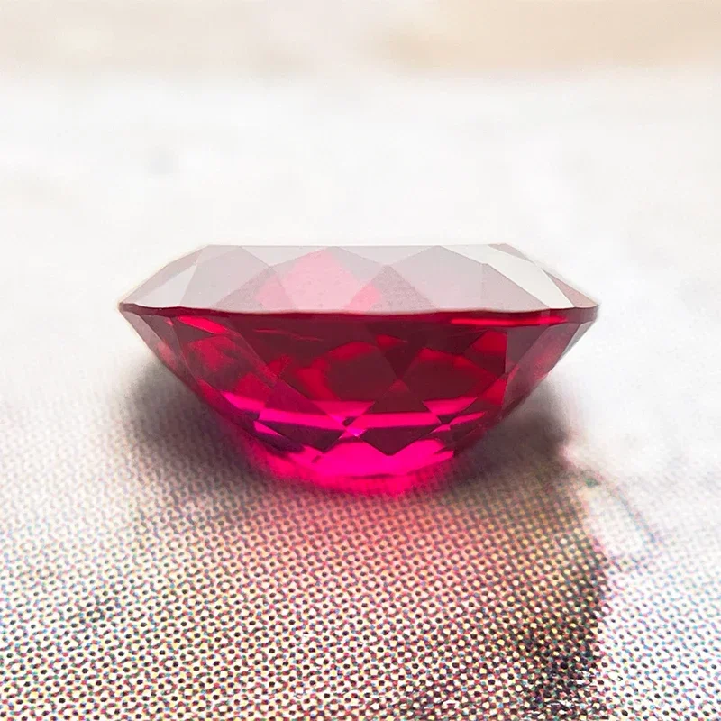 

Выращенный в лаборатории рубиновый голубь, кроваво-красный цвет, овальная огранка/круглая огранка/изумрудная огранка/грушевидная огранка/сердце/сертификат огранки подушки