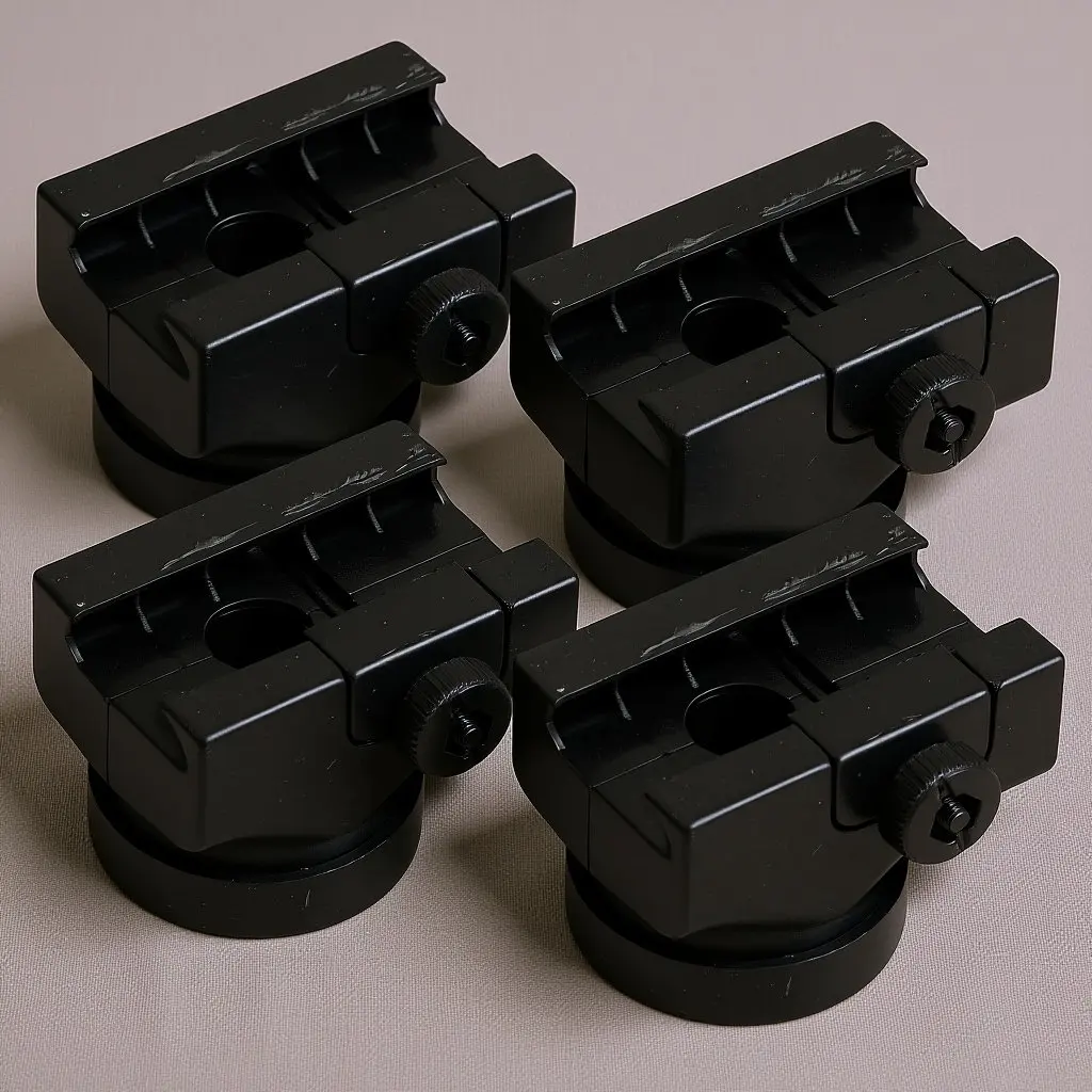 

4Pcs Splatter Balls Shooter Plastic Adapter Replacement Quick- Bottle Connector for Outdoor Games Enhanced Fun Secure Fit