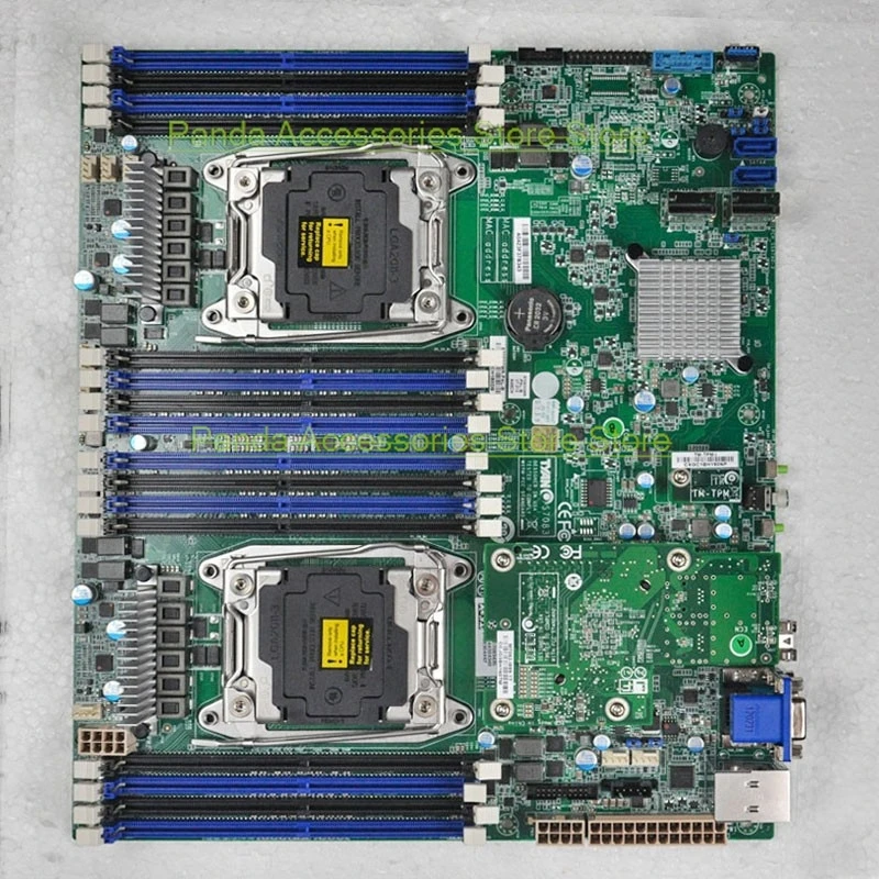 Stable Version X99 Two-Way Server Motherboard S7083 C612 Support E5 2600 V3 V4