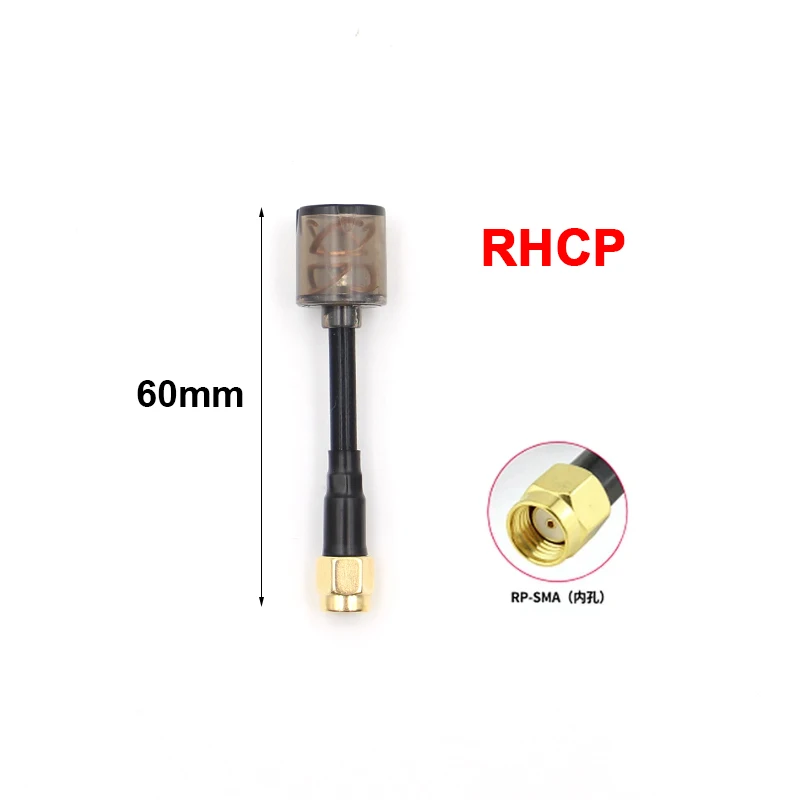 Lollipop 5 RHCP/LHCP 5.8G 2.8dBi MINI FPV Antenne SMA/RP-SMA/MMCX-Straight/MMCX-hoek/UFL voor RC Zender Ontvanger Drones DIY