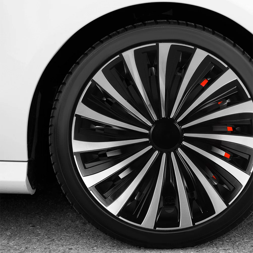 Coprimozzo per ruota da 14 pollici Coprimozzo per auto in plastica Facile installazione universale adatto per cerchi di veicoli Coprimozzi per ruote automobilistiche