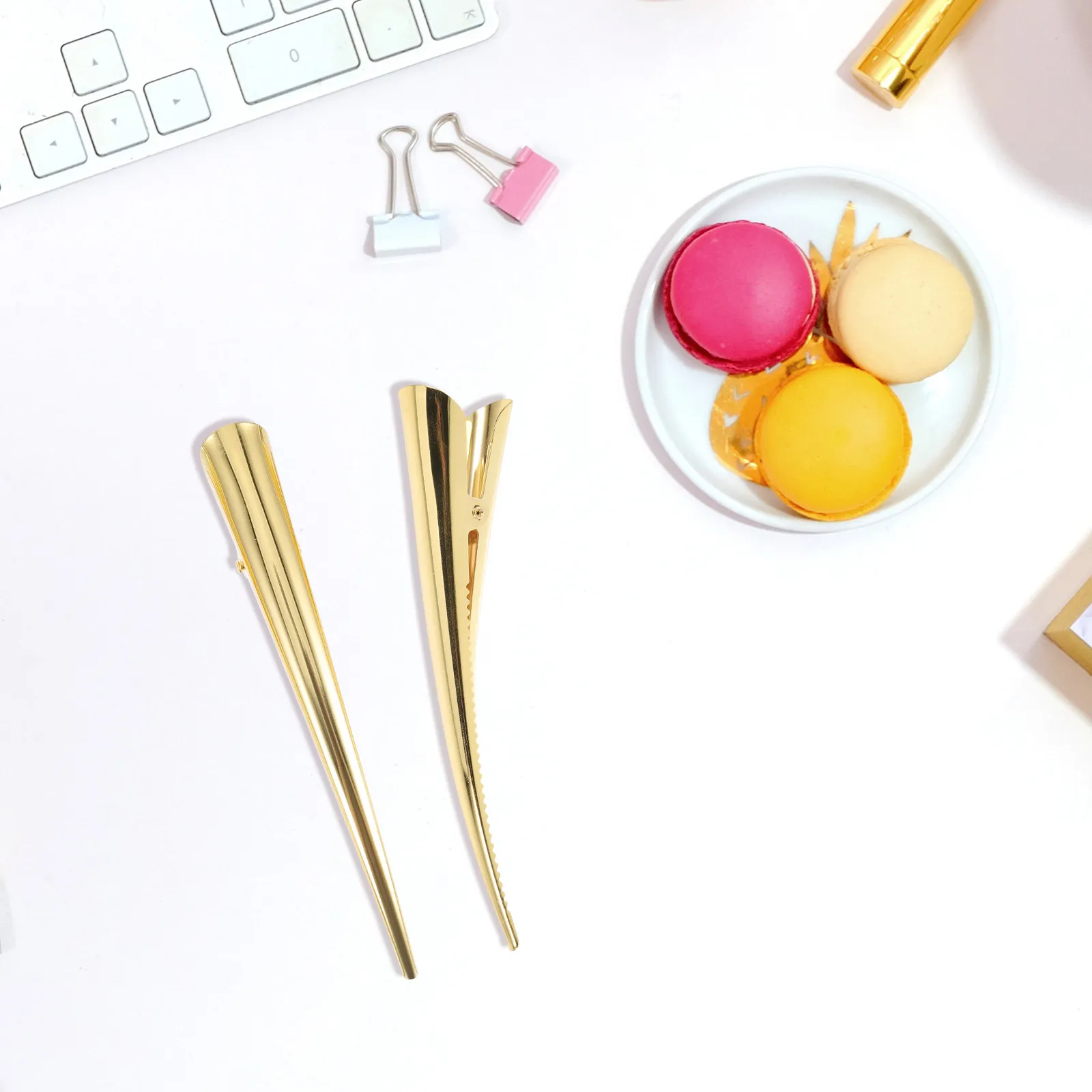 

15Pcs Large Alligator Hair Clips Long Metal Barrettes for Women Teen Stylish Hair Styling Accessories Clips