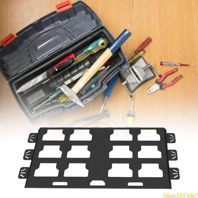 แผ่นติดตั้งสำหรับการจัดเก็บเครื่องมือกล่องบรรจุภัณฑ์และระบบการจัดระเบียบแผ่นเต็มแผ่น 831F