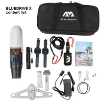 PRO Sea Scooter 7 km/h High Speed 500W Electric Underwater Thruster 100 Min Long Runtime Diving Snorkeling SUP Motor