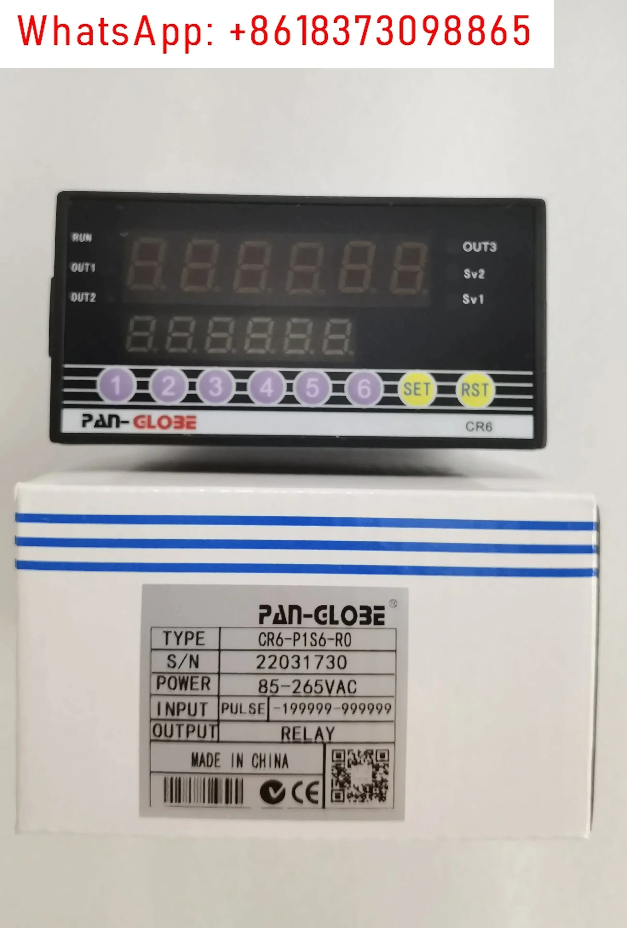 CR6-P1S6-R0 Taiwan Panduit (PAN-GLOBE) Single-Segment-Sechs-Bit, Zählergröße 48 * 96