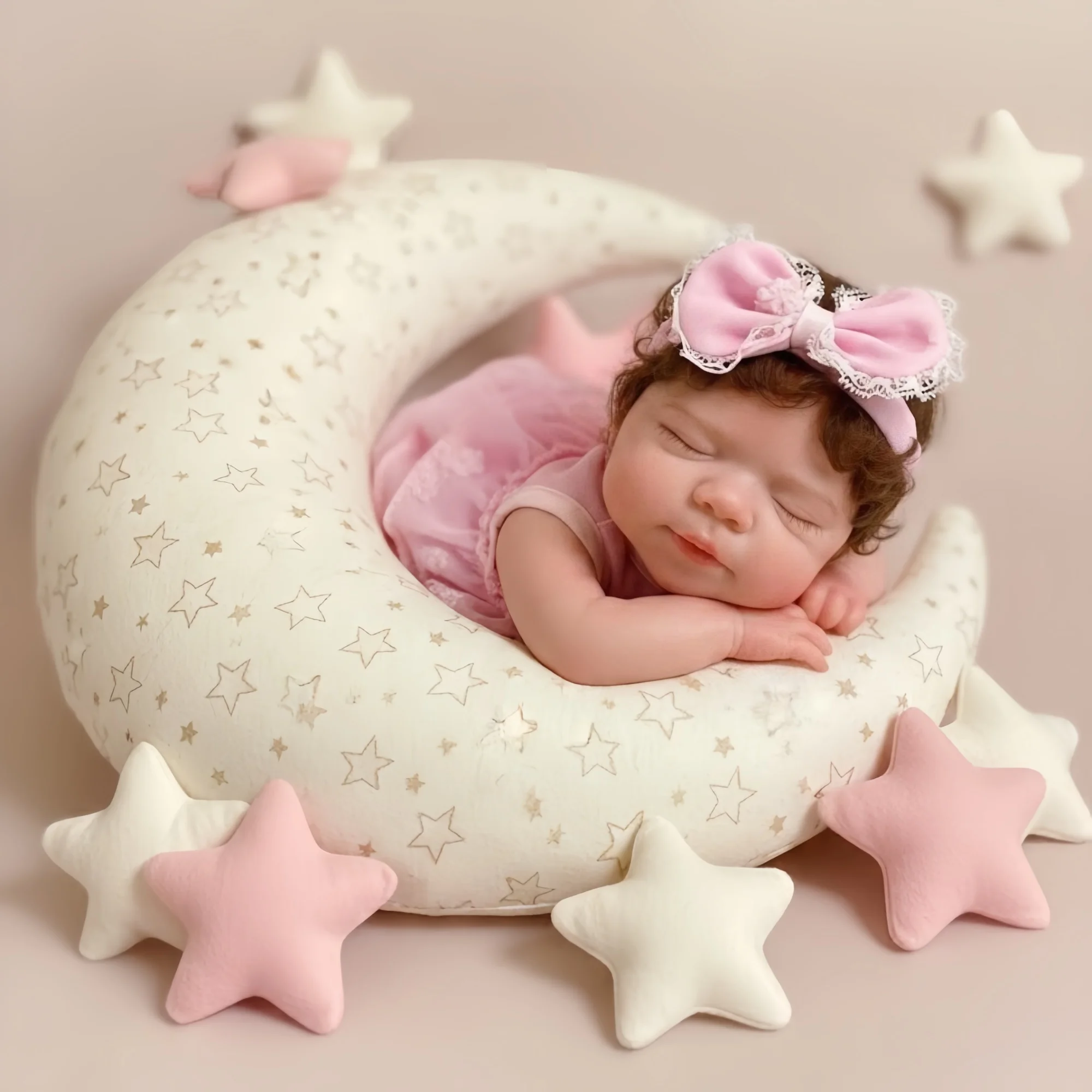 OtardDolls 13Inch Open Mouth Pascale Reborn Doll Full Body Soft Silicone Toy Painted Doll Toys reborn de silicone real cuerpo