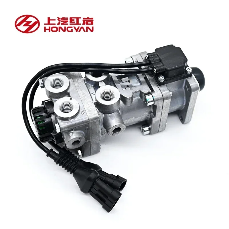 SAIC HONGYAN GENLYON KINGKAN Original Brake Master Cylinder And Foot Valve With Potential Signal Truck Engine Parts