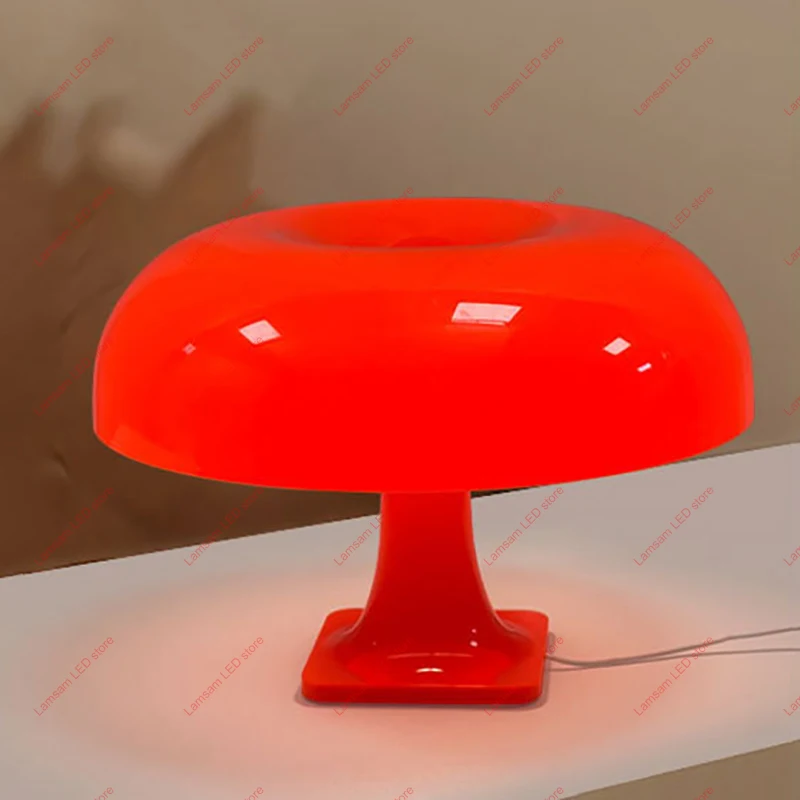 イタリア製 Mimimal キノコランプ装飾ライト E14 ベースまたは固定 LED AC/DC 電源リビングルーム研究ベッドサイド照明用