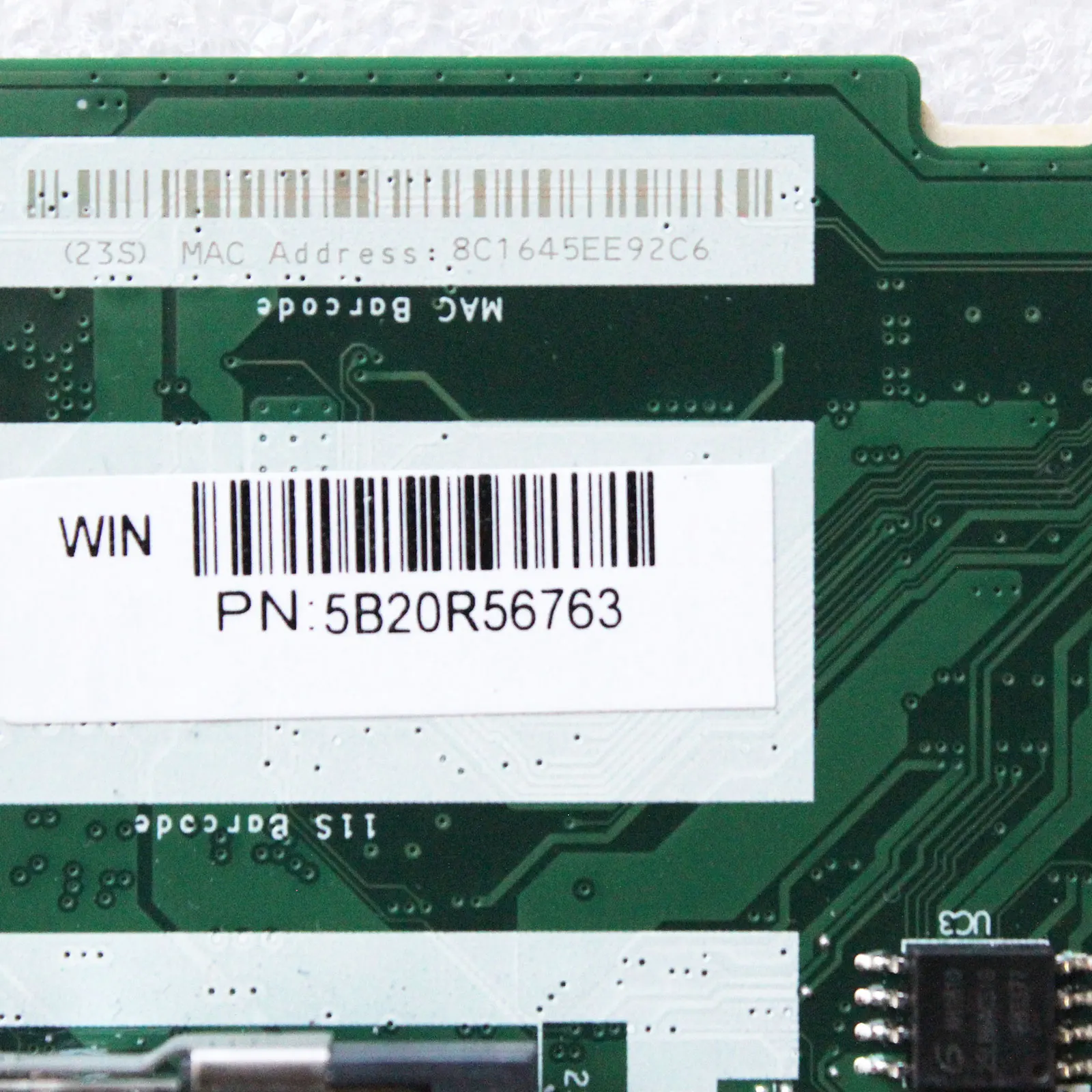 Imagem -04 - Placa-mãe Portátil para Lenovo Ideapad Usado 5b20r56763 33015arr Eg534 Eg535 Nm-b681 R32200u r5 r7 4g Ram 100 de Trabalho