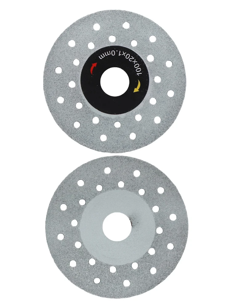 Dual-use Cutting Disc 4 Inch Saw Blade For Workshop Use High Density Emery Improve Work Efficiency For Angle Grinder