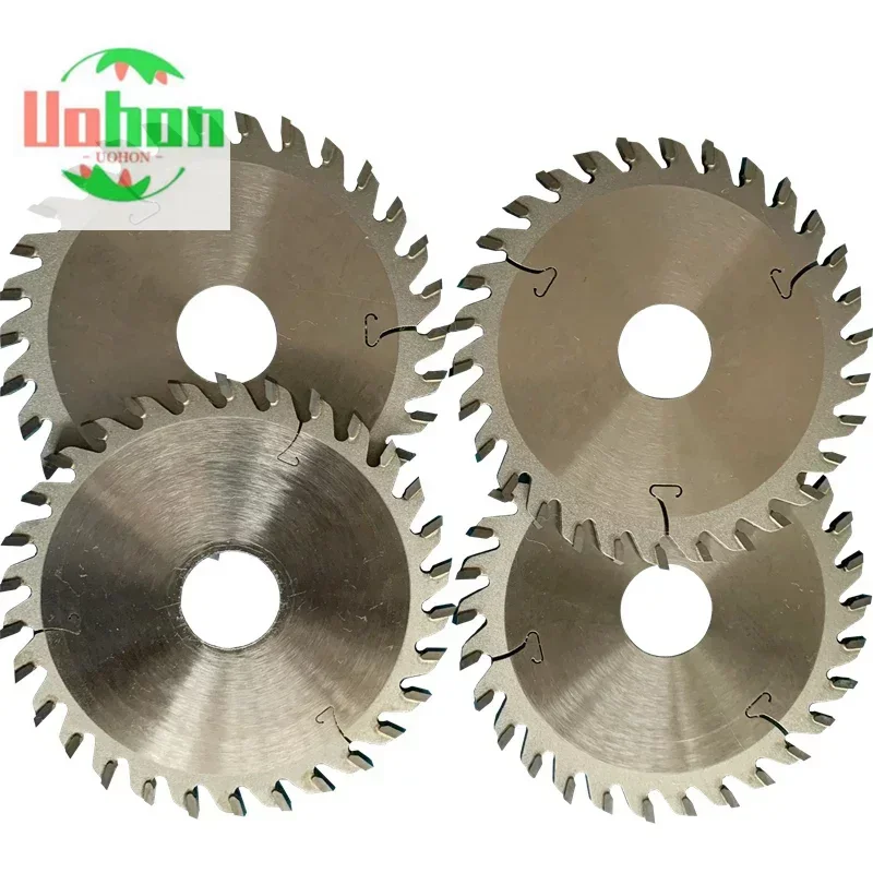 

TCT Saw Blade Woodworking Tools Wood Cutter Blade for Edge Banding Machine 104x22x3x30T