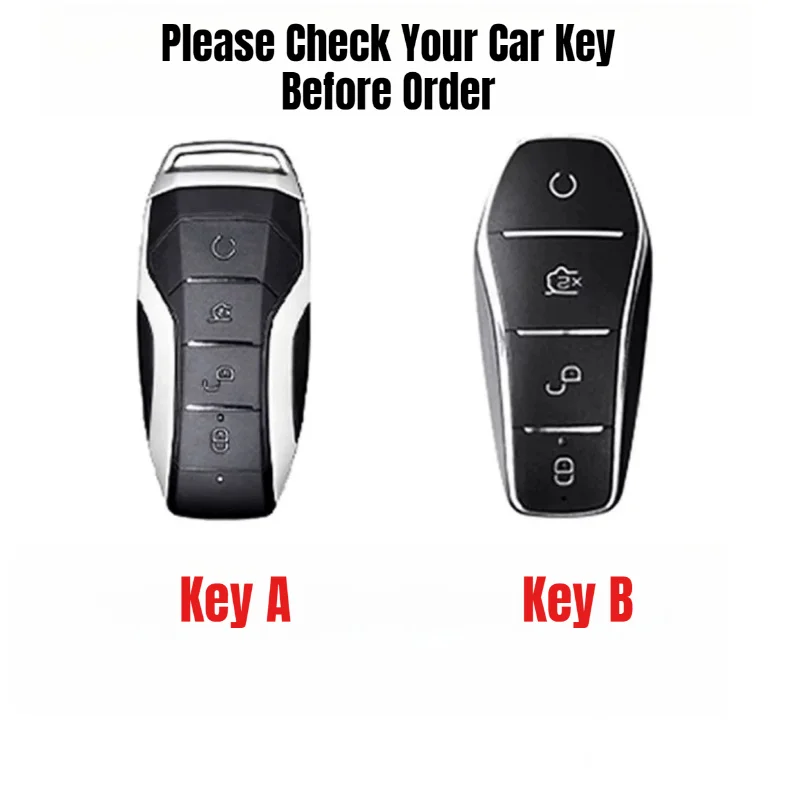 For BYD Tang DMI Qin Plus Seagull Seal Dolphin Pro Song Plus Han DMI Car Key Modified Fob Shell Cover Lightweight Key Protector