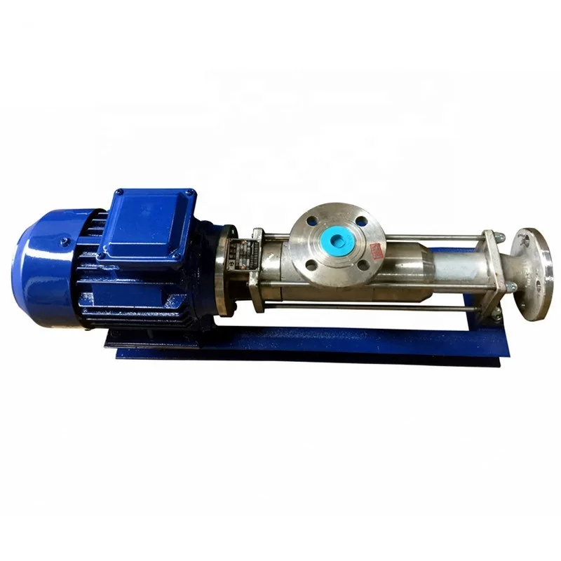G type single stage screw pump/mud progressive cavity screw pump