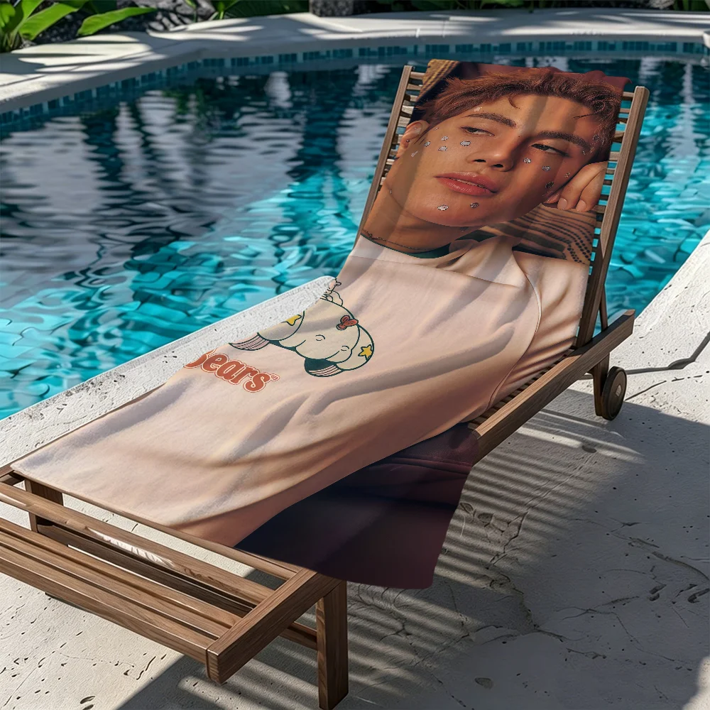 Stell-l Birthday Bath Towel Microfiber Super Absorbent Quick‑drying Soft Beach Towel For Travel Fitness Sauna Bathing Camping