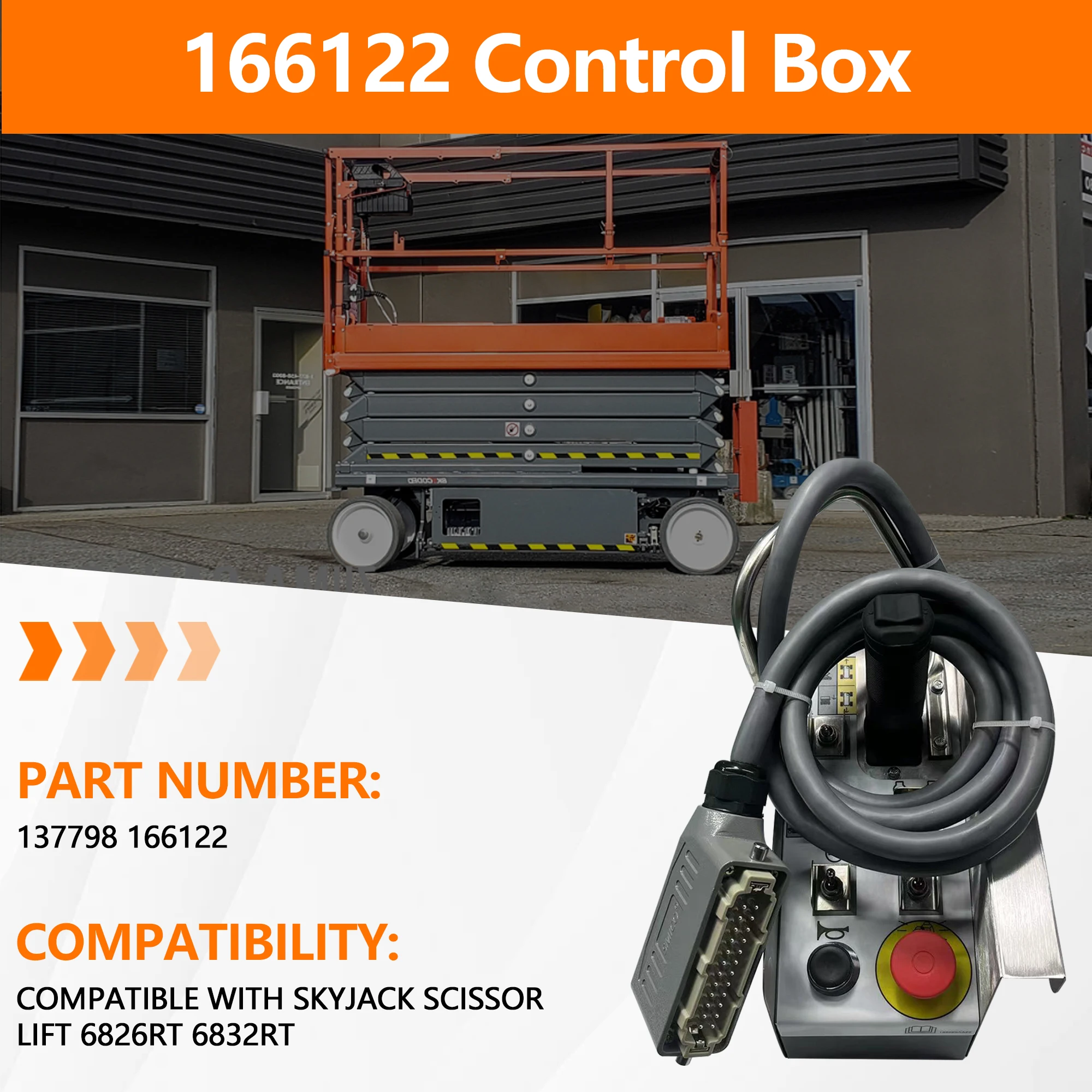 

137798 SJ137798 166122 Skyjack Control Box For Skyjack Scissor Lift SJ6826RT SJ6832RT